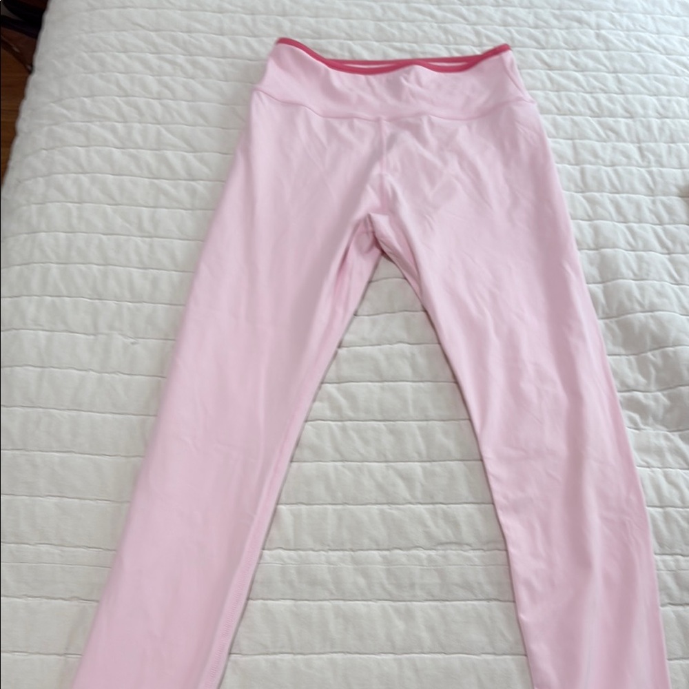 Daily Drills Pink Leggings